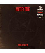 MOTLEY CRUE Shout At The Devil MINT  BLACK &amp; CLEAR W/HYPE STICKER LTD ED... - $68.66 CAD