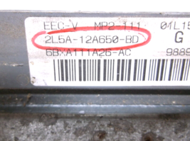 02-03 FORD RANGER/B-3000/ 3.0L/4X2/W/O  FLEX FUEL /AUTOMATIC /ENGINE COMPUTER image 3