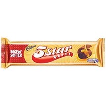 40 Bars of 21.5 Gm Cadbury  Cadbury 5 Star  Chocolate Bar  Caramel + Cho... - $33.32