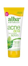 Alba Botanica Natural Acnedote Face Body Scrub 8 Fl Oz - $408.60 MXN