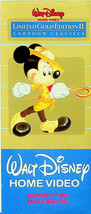 Walt Disney Home Video Ltd Gold Ed. 2 Cartoon Classics Brochure (1985) -... - £20.67 GBP