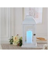 Home Reflections 23&quot; In/Outdoor Lantern w/Color Morphing Pillar - £24.64 GBP