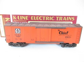 K-LINE TRAINS - K-75034- SANTA FE &#39;THE CHIEF #4 MAP CAR - 0/027- LN - BO... - $15.93