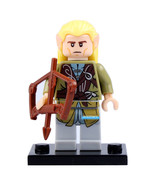 Legolas The Hobbit Lord of the Rings Elves Lego Compatible Minifigure Br... - €2,57 EUR