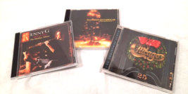 Set Of 3 Classic Christmas Cd&#39;s - Kenny G - Chicago - Mannheim Steamroller - £16.08 GBP