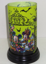 Disney Haunted Mansion Flameless Candle Glass Theme Parks Mickey Minnie ... - $69.95