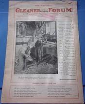 Vintage The National Gleaner Forum February 1928 - $6.99
