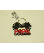 Disney Mickey Mouse Papa Ears Rubber Laser Cut Keychain Key Ring Holder ... - $21.22 CAD