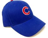 National Cap MVP Chicago Cubs Logo Baseball Blue Curved Bill Adjustable Hat - $16.61+