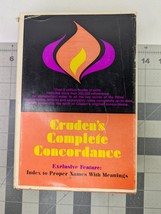 Crudens Complete Concordance Old New Testaments Zondervan 1974 - £8.80 GBP