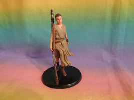 Disney Store Star Wars The Force Awakens Rey PVC Figure / Cake Topper - £3.13 GBP