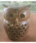 Vintage Owl Candle Holder Ceramic, Japan - $47.96 CAD
