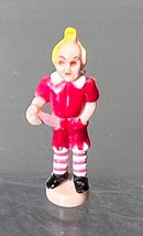 Vintage Wizard Of Oz Emerald City Polly Pocket Figure Red Munchkin - £11.99 GBP