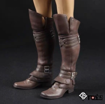 1/6 Assassin&#39;s Creed Leather Boots Roman Soldier Armor For Hot Toys PHICEN Figur - £11.67 GBP