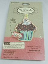 NIP Dimensions Cupcake Ornament Embroidery Kit #72-73579 - £6.61 GBP