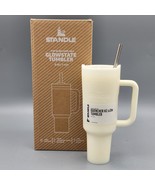 STANLEY Thermos Tumbler Soy Candle Gift STANDLE Mini Mug Sandalwood Glowstate - $39.99