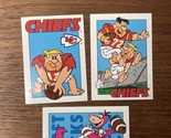Flintstones NFL Kansas City Chiefs Football Trading Cards 68-40-12 1993 ... - $19.72