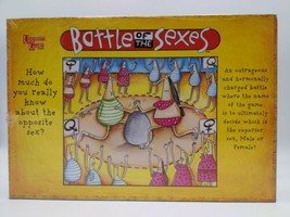 New Sealed Battle Of The Sexes Board Game 1997 University Games 01420  - $11.87