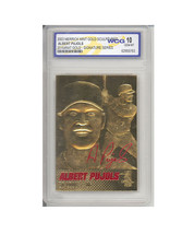 2003 Baseball Albert Pujols st Louis 23K Gold Autogramm Karte Bewertete 10 - £9.33 GBP