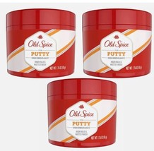 3 Pack Old Spice Putty High Hold Matte Finish Hair Product High Endurance 1.7 Oz - $17.77