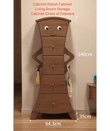 Designer Robot Cabinet Living Room Storage Cabinet Chest of Drawers - $39,260.46 MXN