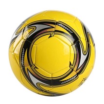 Train Leather Soccer Ball Size 5 Train Match Football Non-Slip Football Game Ind - £87.93 GBP