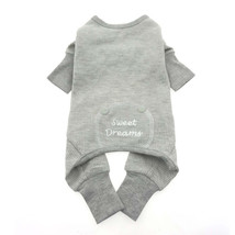 Sweet Dreams Embroidered Thermal Gray Pajamas Size XS-MD - $326.79 MXN