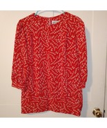 VINTAGE Argenti Pure Women Shirt Blouse Size 10 Round Neck - €10,50 EUR