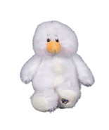 Ganz WebKinz Snowman Plush 10&quot; HM370 Eyelash Winter Christmas White Stuf... - £7.38 GBP