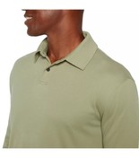 New Banana Republic Large Mens Long Sleeve Luxe Touch Performance Polo G... - €17,04 EUR