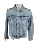 Citizens Of Humanity COH Jean Jacket Womens S Light Stone Wash Denim Dis... - $44.50