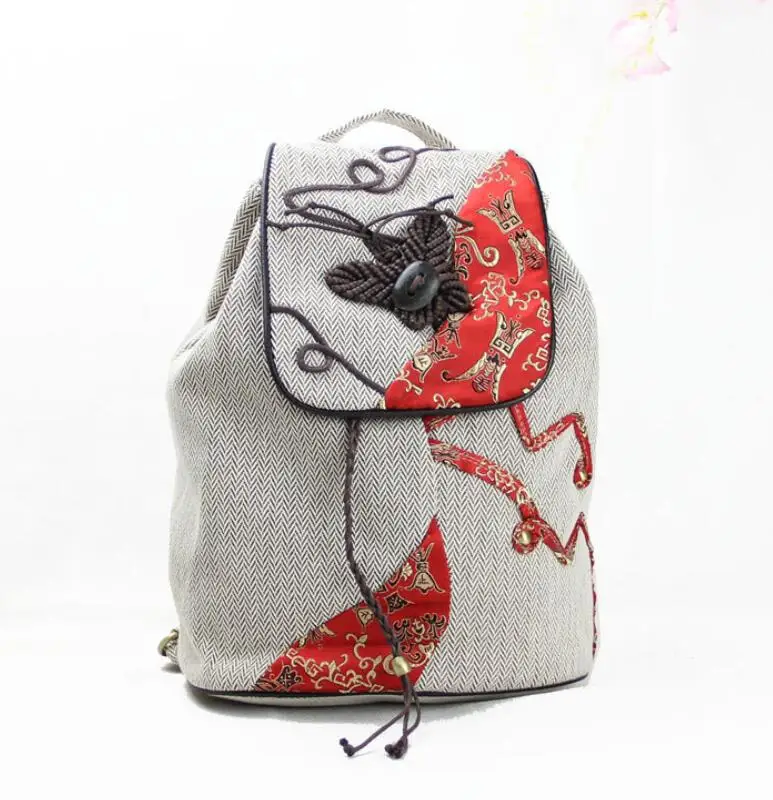 Weaving Women&#39;S Bags National Style Bags Cotton And Linen Bag Nec Up  Bags - $140.02