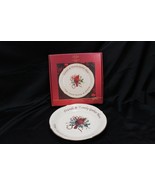 Lenox Winter Greetings Christmas Dessert Platter 12&quot; Cardinal Xmas - $26.13 CAD
