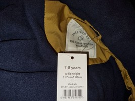 George, Boys puffer weatherproof jacket, colour: tan, size 7-8 years - £14.15 GBP