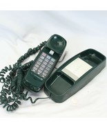 AT&amp;T Trimline 230 Push Button Phone Telephone Vintage Retro Dark Green W... - £25.29 GBP