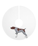 German Shorthaired Pointer Personalized Christmas Tree Skirts - $57.00