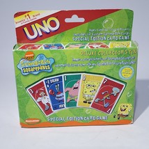 Spongebob Squarepants Special Edition Uno 2001 Card Game Deluxe Collecto... - £9.98 GBP