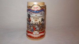 Miller Beer Stein Great American Achievements 1st Transcontinental Railway 1869 - £22.70 GBP
