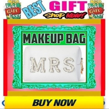 ✅???Sale??Bride Makeup Bag Designer Mrs Cosmetics Bag???Buy Now??️ - £23.18 GBP