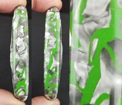 An item in the Sporting Goods category: vintage pocket knife HAMMER BRAND USA green pearl 1945-1955 beautiful handles!!