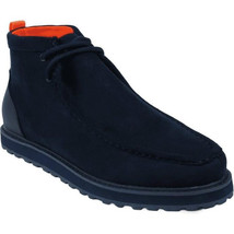 Men&#39;s TAYNO Wallabee Style Chukka Boots Soft Micro Suede MOJAVE S Navy - £63.11 GBP