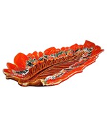 Vintage Vallauris Large Dish – 50 cm Pocket Tray with Signature - 2Y197 - $3,490.75 MXN