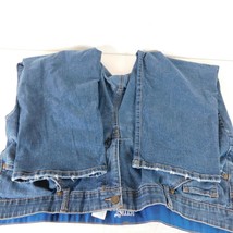 Terra &amp; Sky Jeans Womens Size 24W Boyfriend Blue Tattered Denim Cotton B... - $9.75