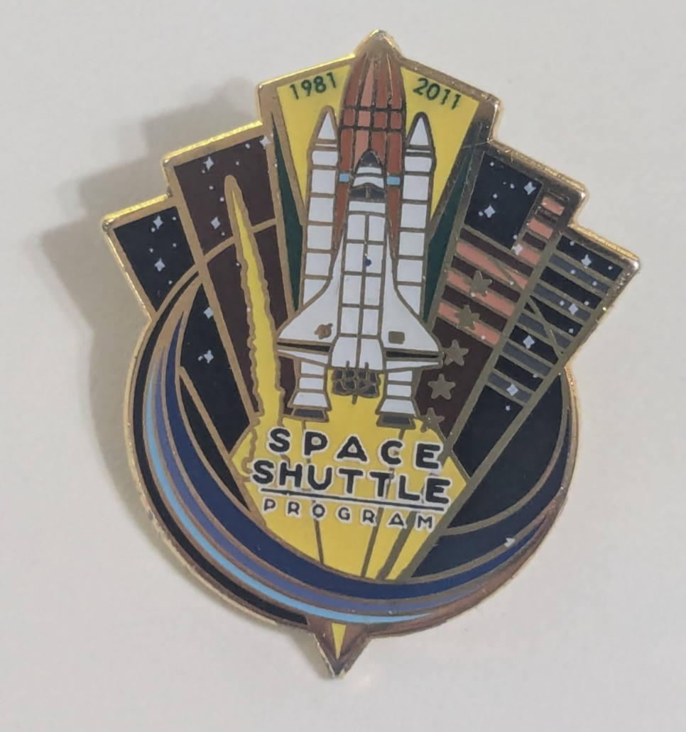 End of the Space Shuttle Program Pin 1981-2011 - NASA - $12.86