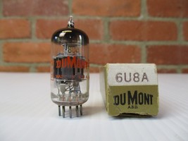 Dumont  6U8A Vacuum Tube Copper Rods TV-7 Tested Very Strong NOS NIB - £3.96 GBP