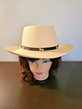 Montecarlo by Viquez Pasofino 7 1/8 Size 50 Genuine Shanting Cowboy Hat ... - £38.79 GBP