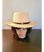 Montecarlo by Viquez Pasofino 7 1/8 Size 50 Genuine Shanting Cowboy Hat ... - £38.88 GBP