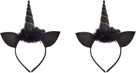 Halloween Unicorn Headband Unicorn Horn Headbands Unicorn Party Supplies... - £26.20 GBP