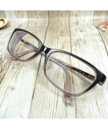 Liz Claiborne Gray Pink Gradient Eyeglasses FRAMES ONLY - L646 HAQ 52-15... - $43.03