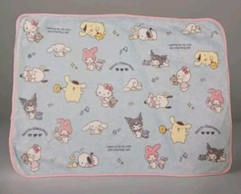 Sanrio Characters 36&quot;x29&quot; Flannel Fleece Blanket Throw  - $77.22